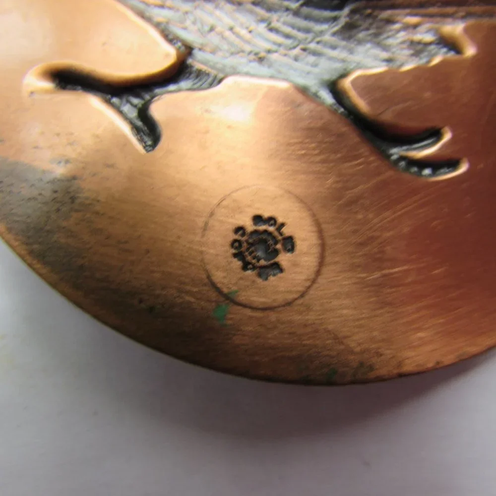 Solid Copper Road Runner Pendant SW Style - Picture 5 of 6